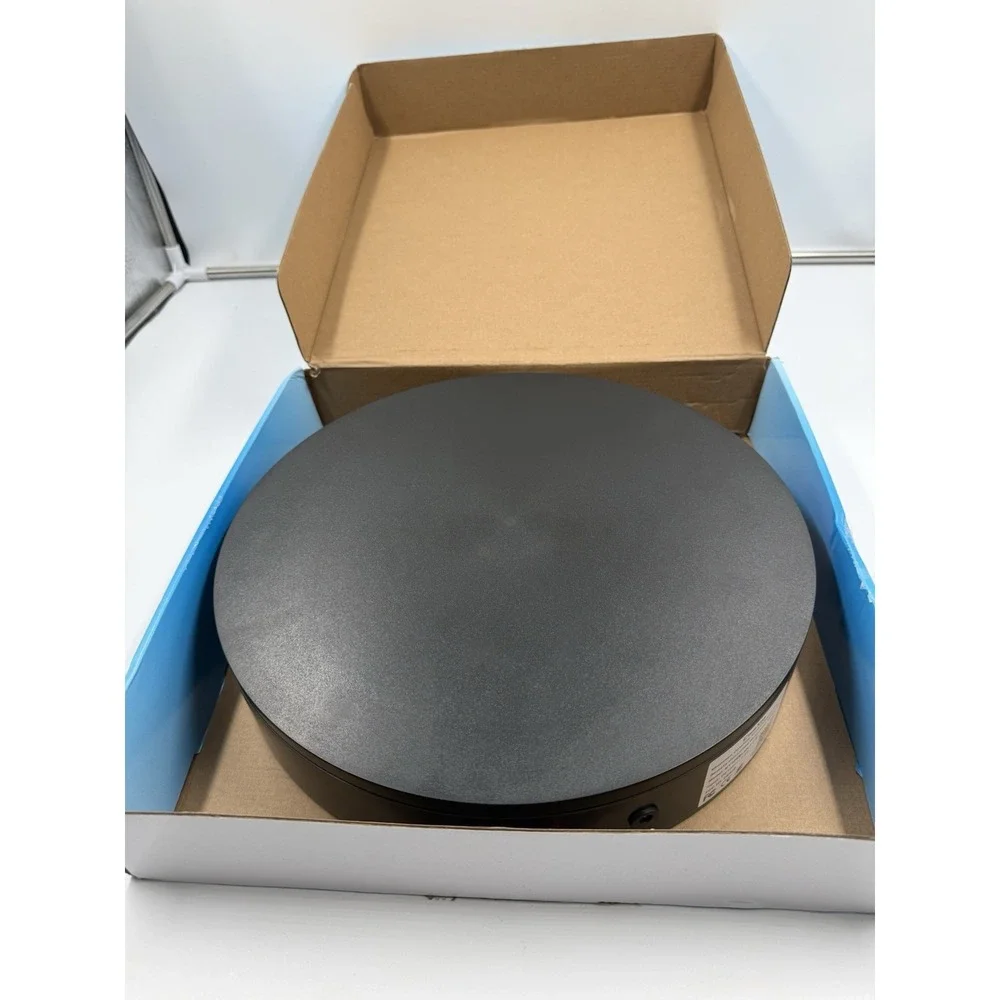 ComXim 12.6In/32cm Rotating Platform, 350lbs Capacity Motorized Electric Turn...